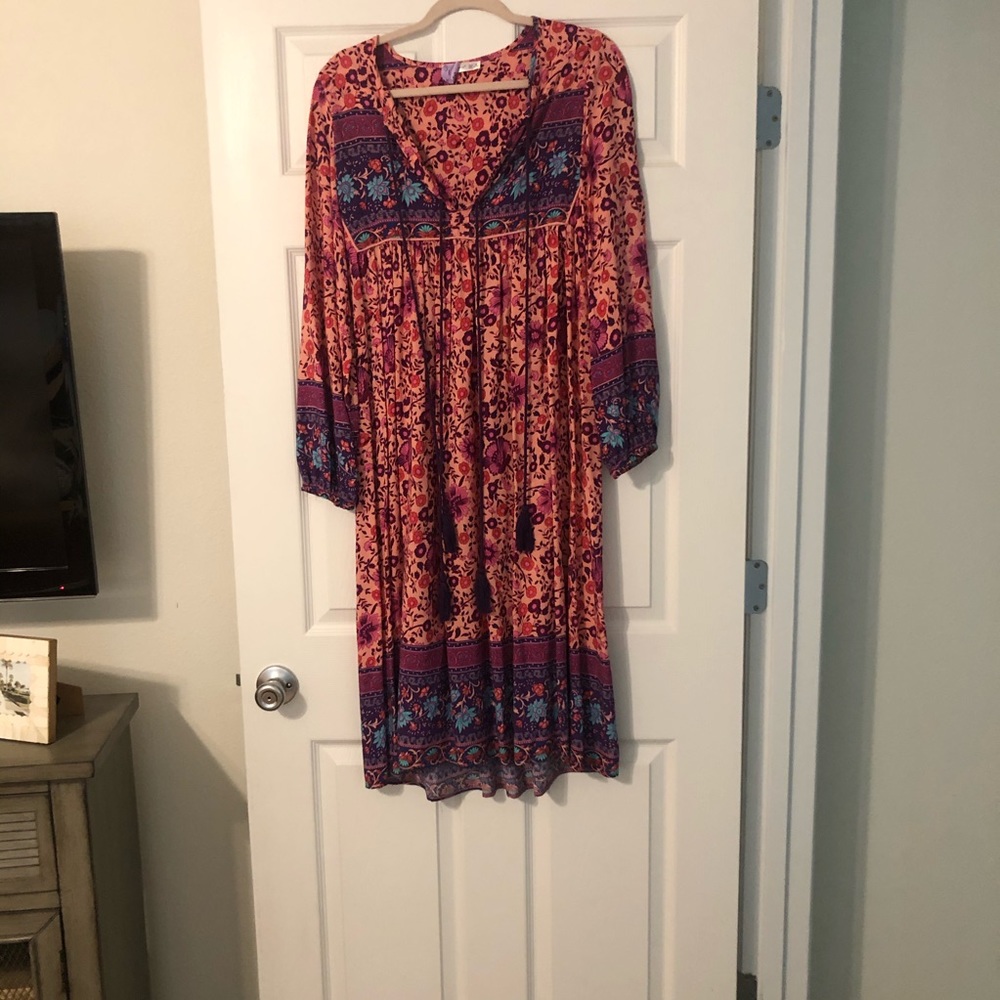 Amazon Bohemian Midi Dress